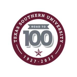 TSU Campus with Road to 100 logo